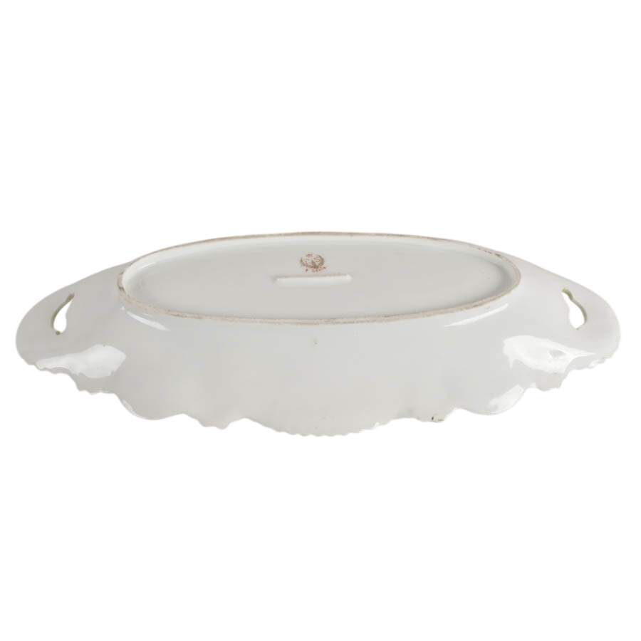 Antique R.S. Prussia Porcelain Celery Dish-7