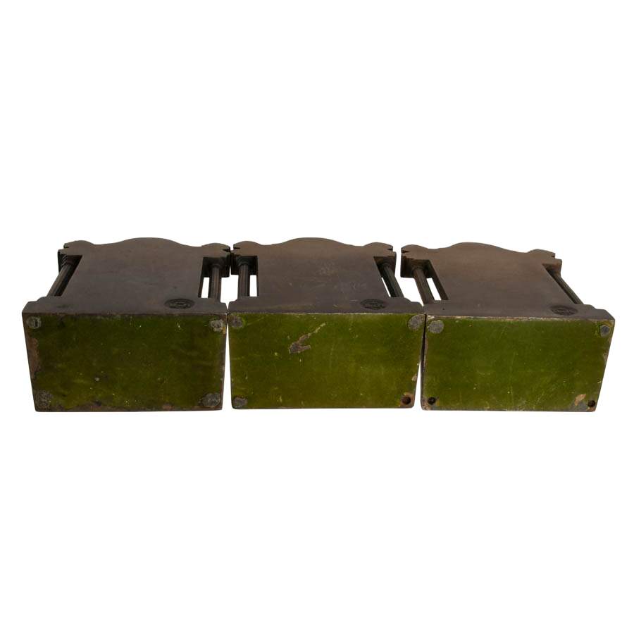 Literary Trio Cast Iron Bookends by Bradley & Hubbard-8