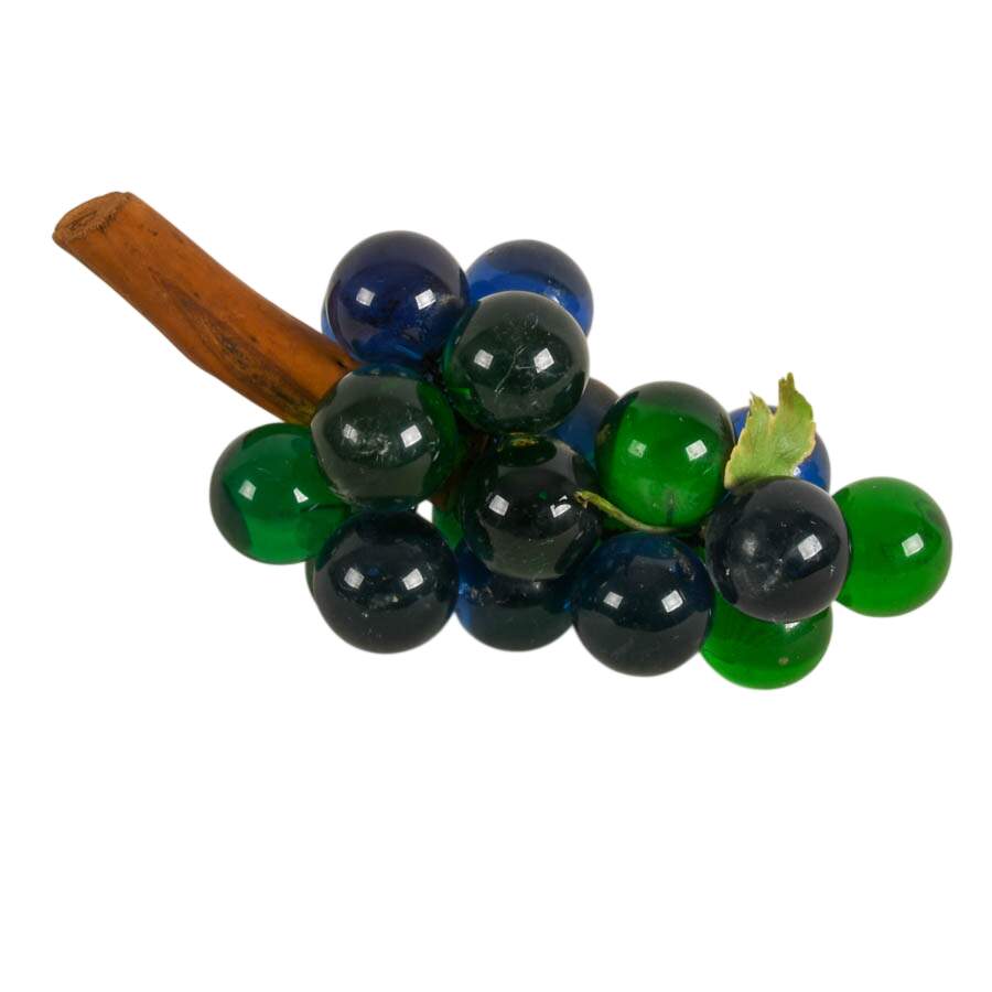 Vintage Decorative Acrylic Grape Clusters in Basket-6