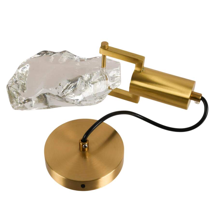Single Head Modern LED Crystal Pendant Light-5