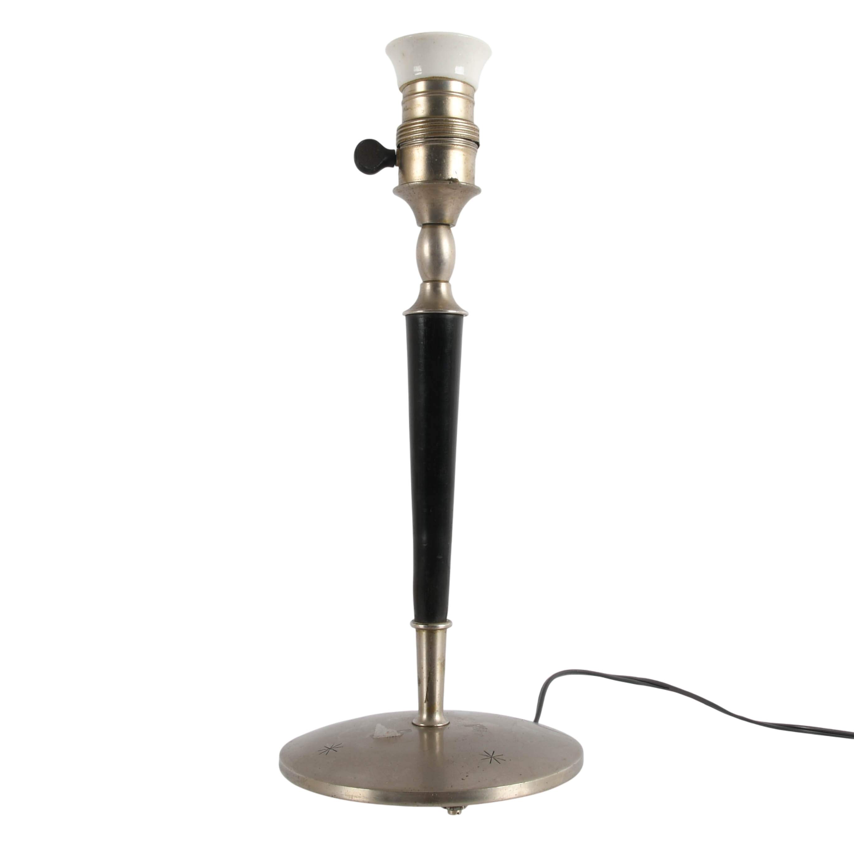 Hollywood Regency Candlestick Table Lamp-2