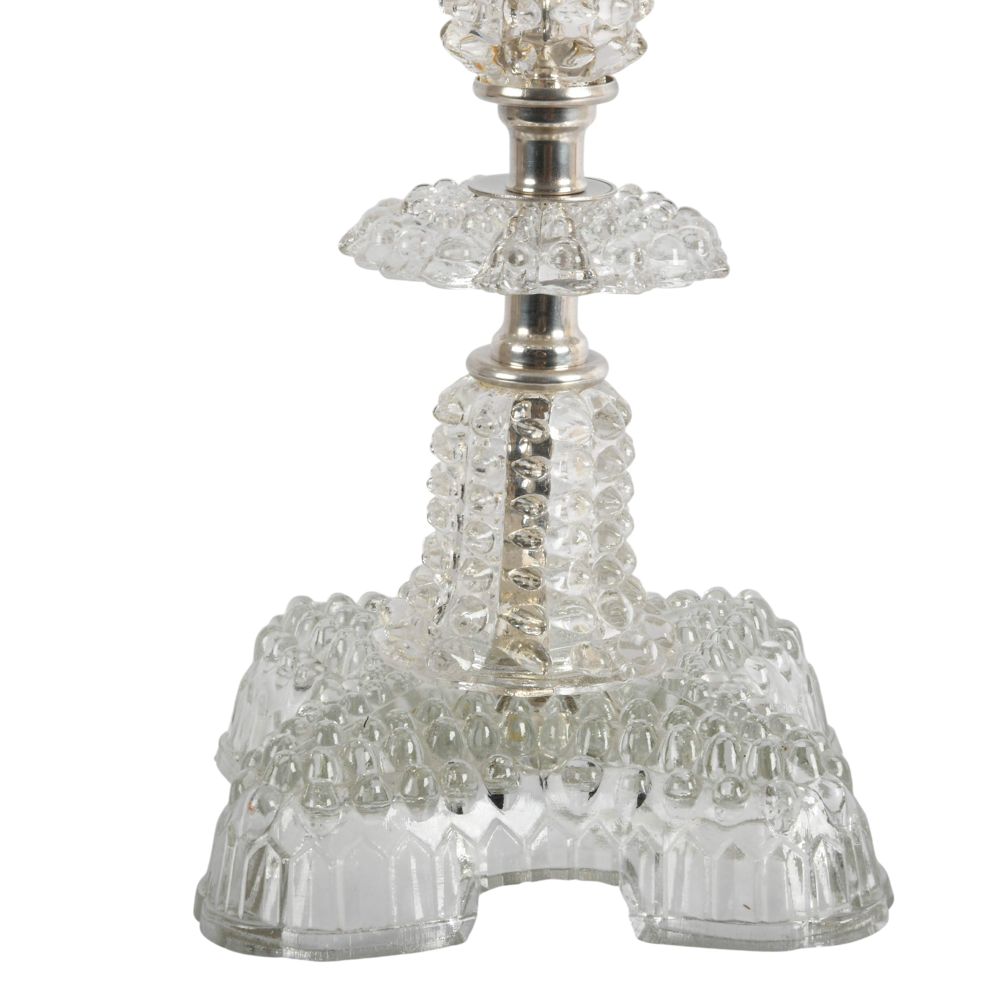 Pair of Pressed Crystal Boudoir Lamps-5