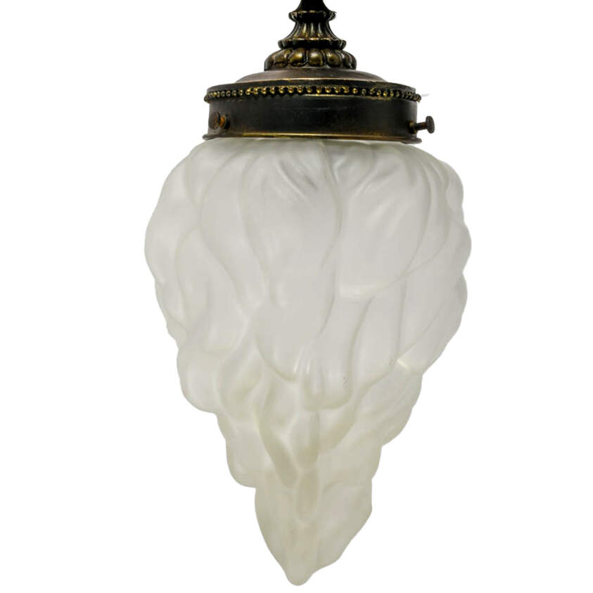 Ornate Cast Iron Figural Hand Form Wall Sconce-2