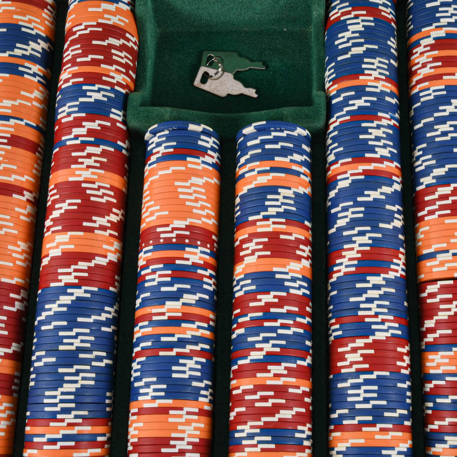Goldfield Casino Las Vegas Nevada Poker Chip Set-3