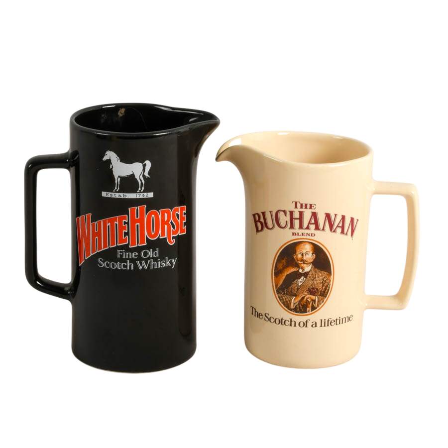 Collection of Scotch Whisky Company Advertising Pitchers-2