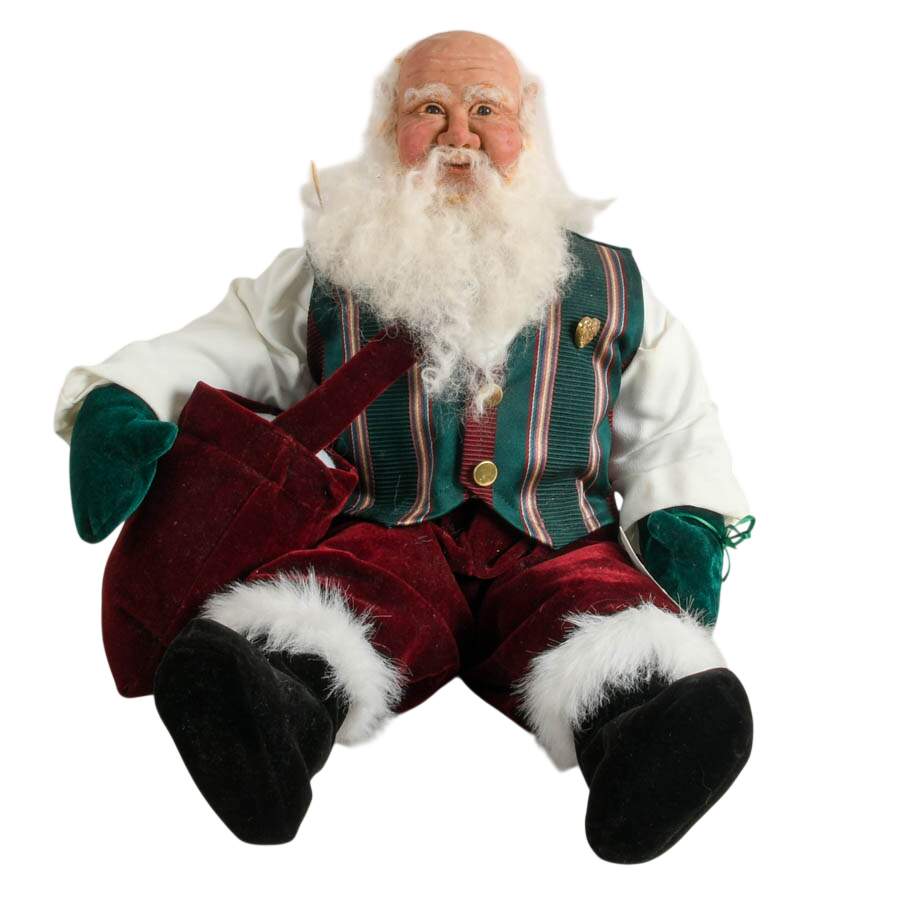 Taylor Keepsake Collectibles Handcrafted Originals Santa Figure-1