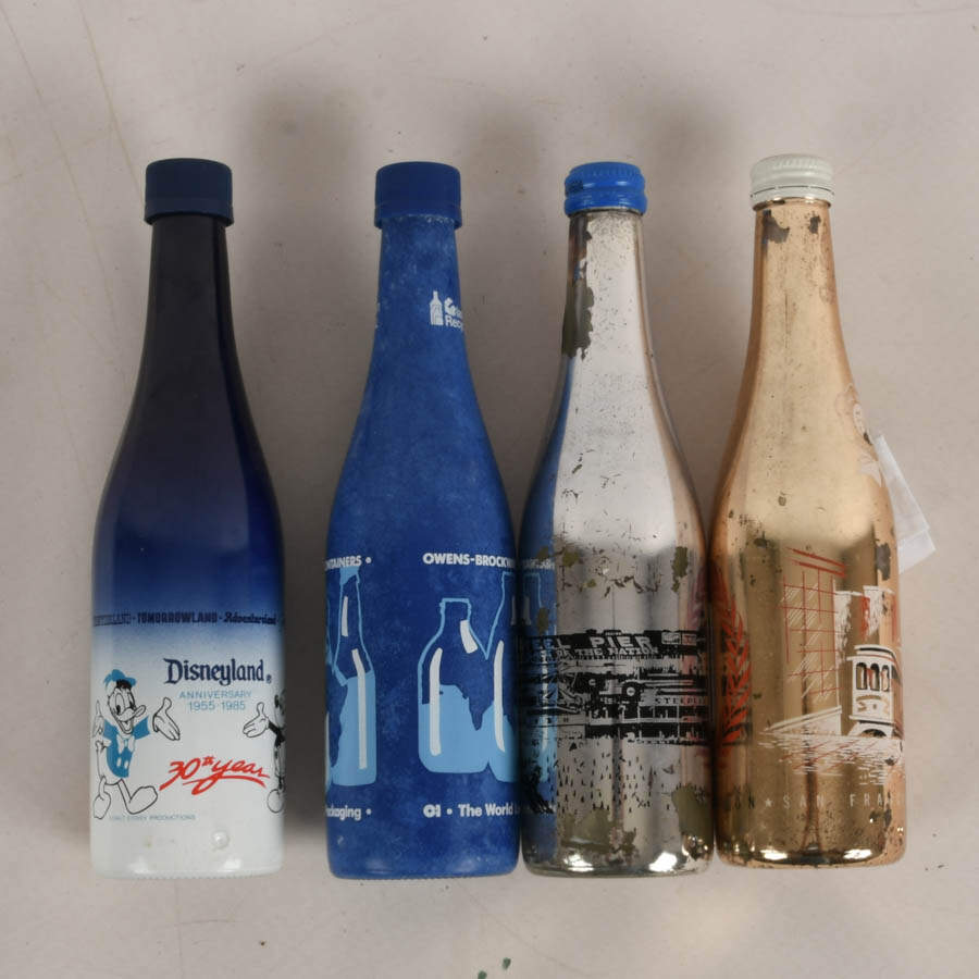 Set of Four American City NSDA Convention Commemorative Bottles-3