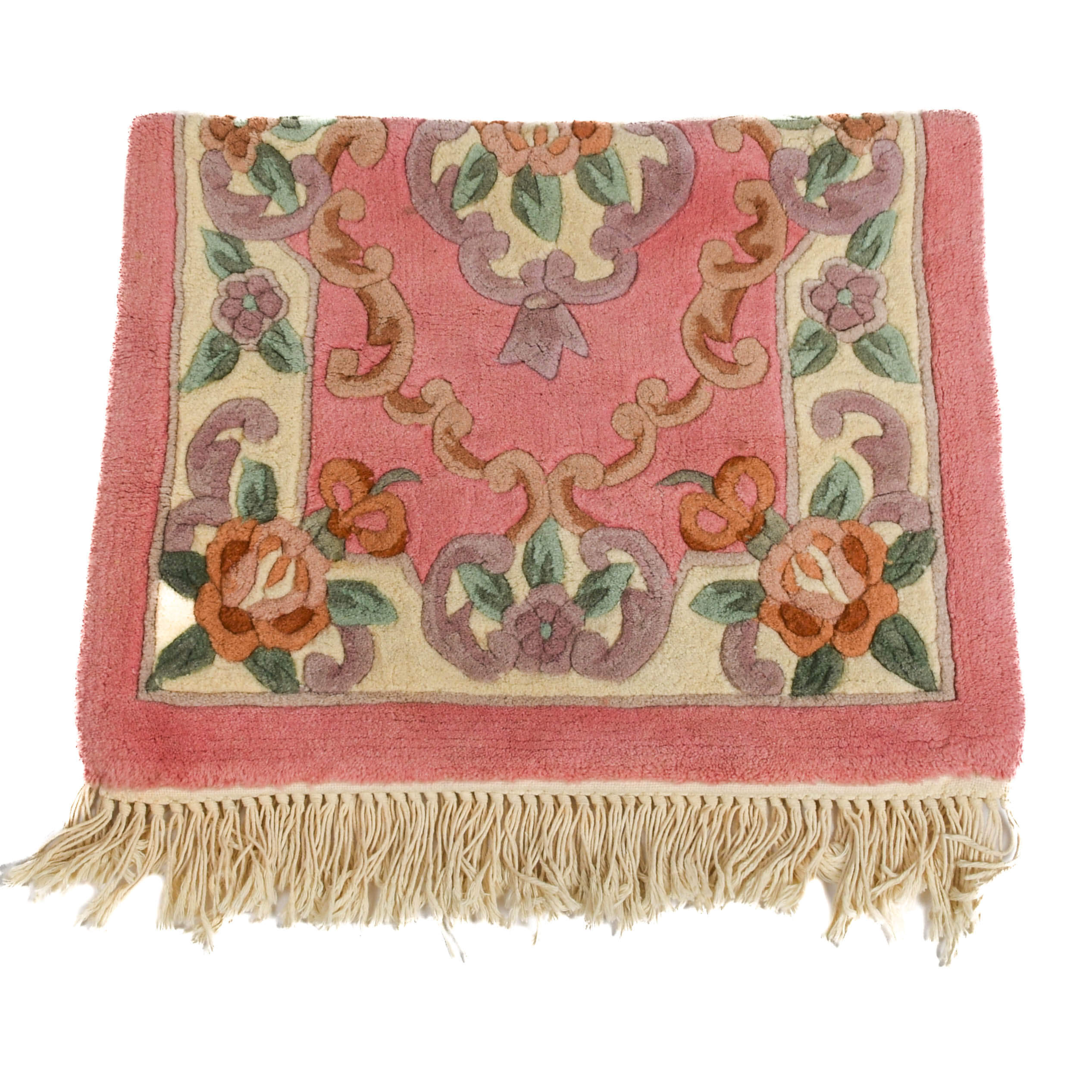 Aubusson-Style Accent Rug-3