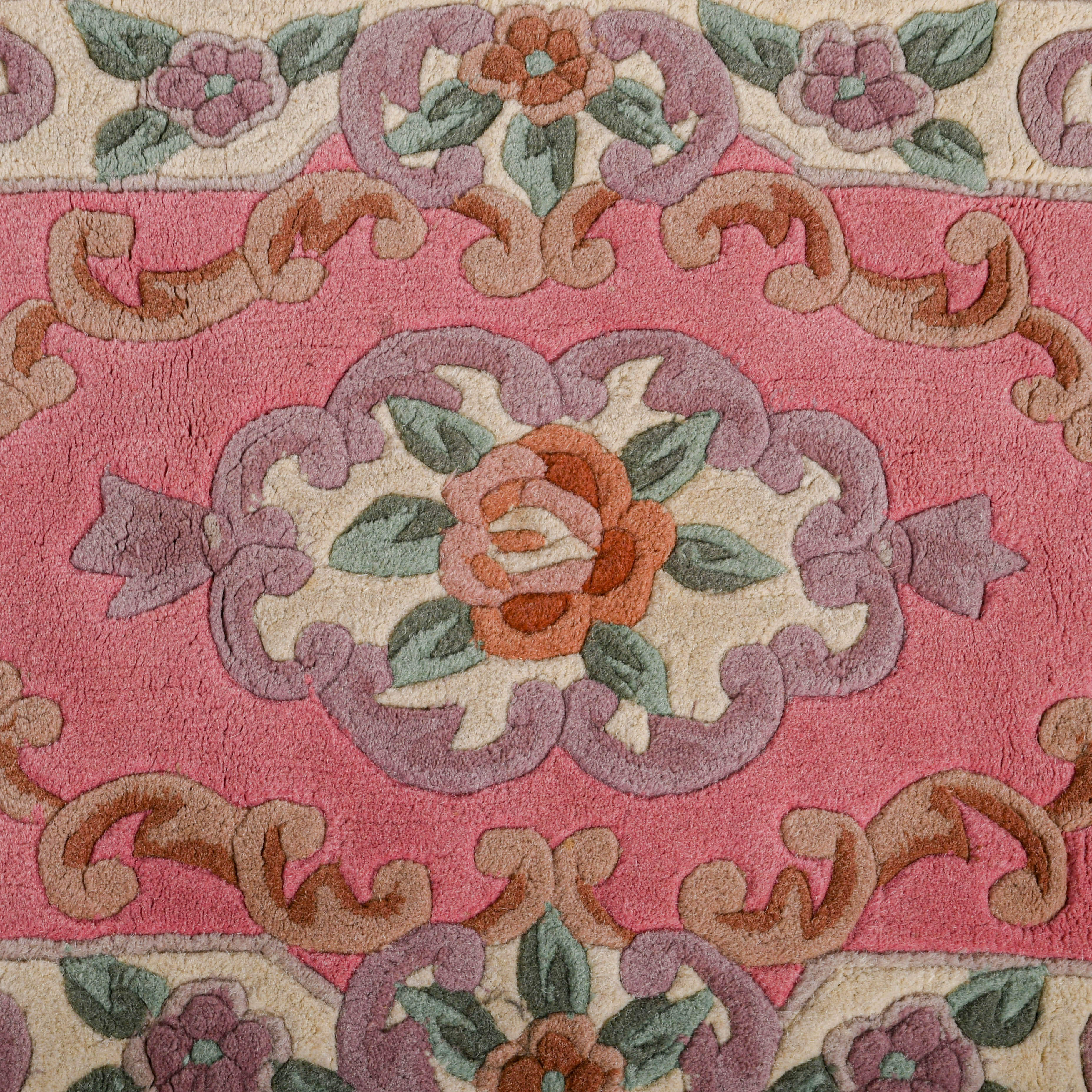 Aubusson-Style Accent Rug-2