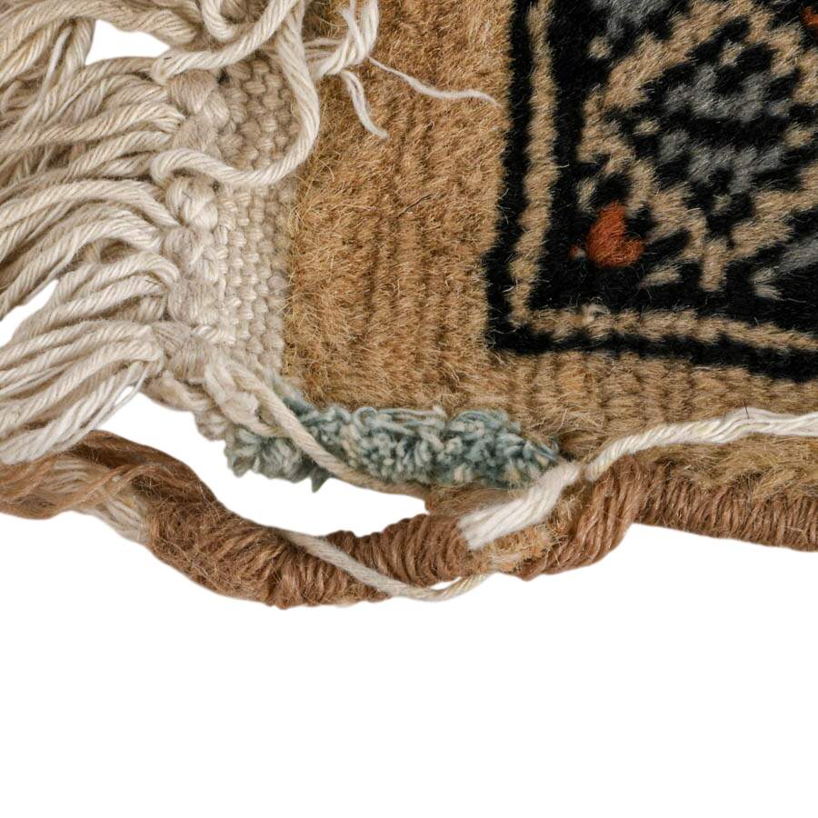 Pakistani Wool Hand-Knotted Bokhara Rug-2