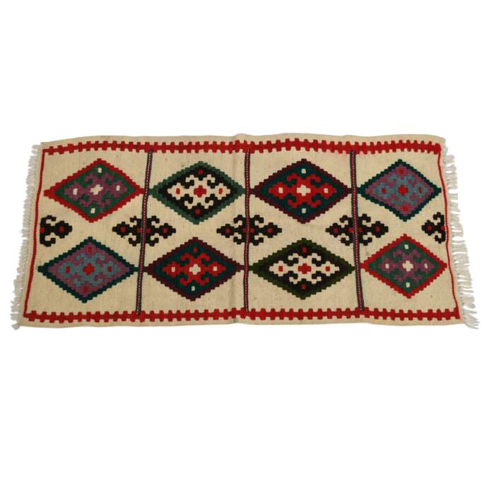 Handwoven Wool Klagetoh Navajo Rug-4