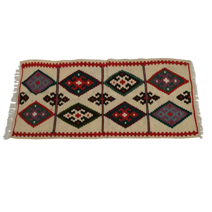 Handwoven Wool Klagetoh Navajo Rug-1