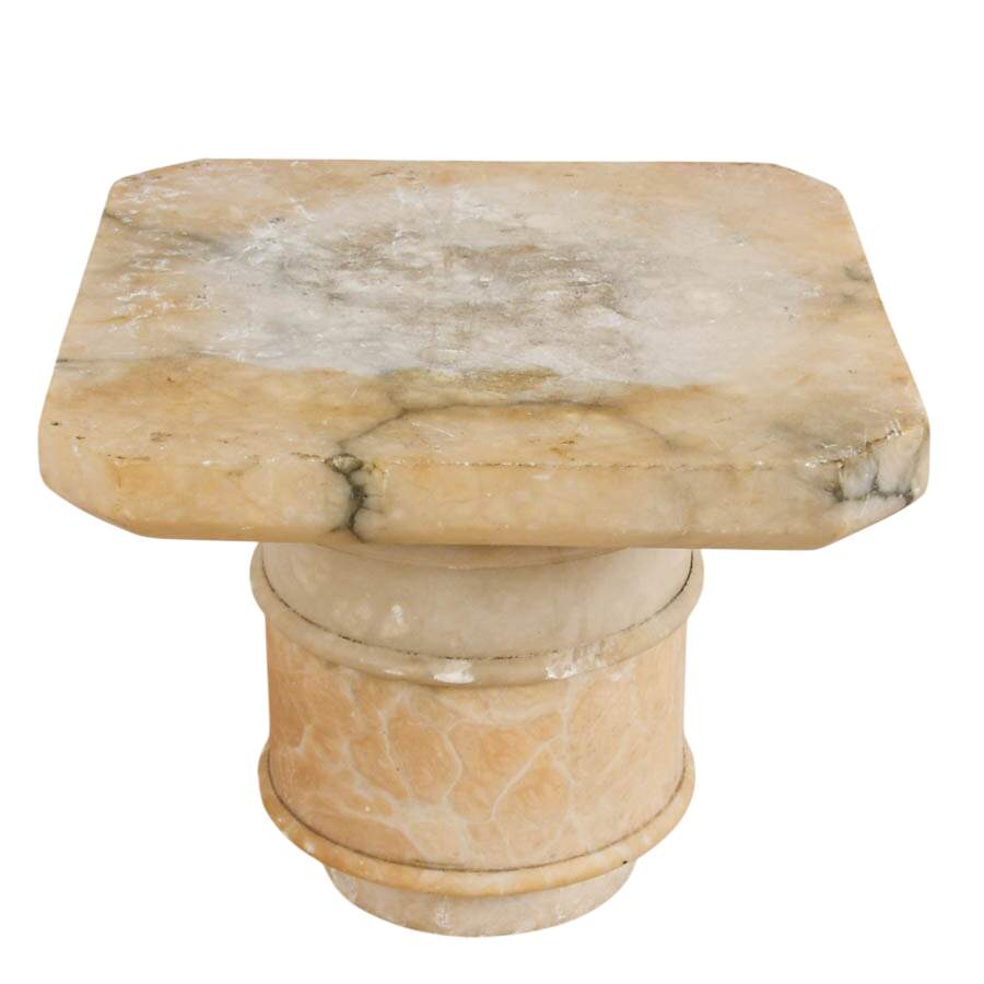 Antique Grand Tour Italian Alabaster Column-10