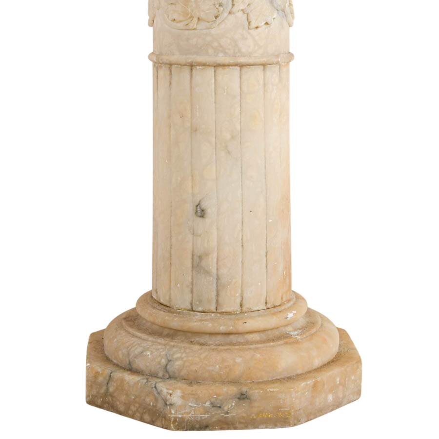Antique Grand Tour Italian Alabaster Column-4