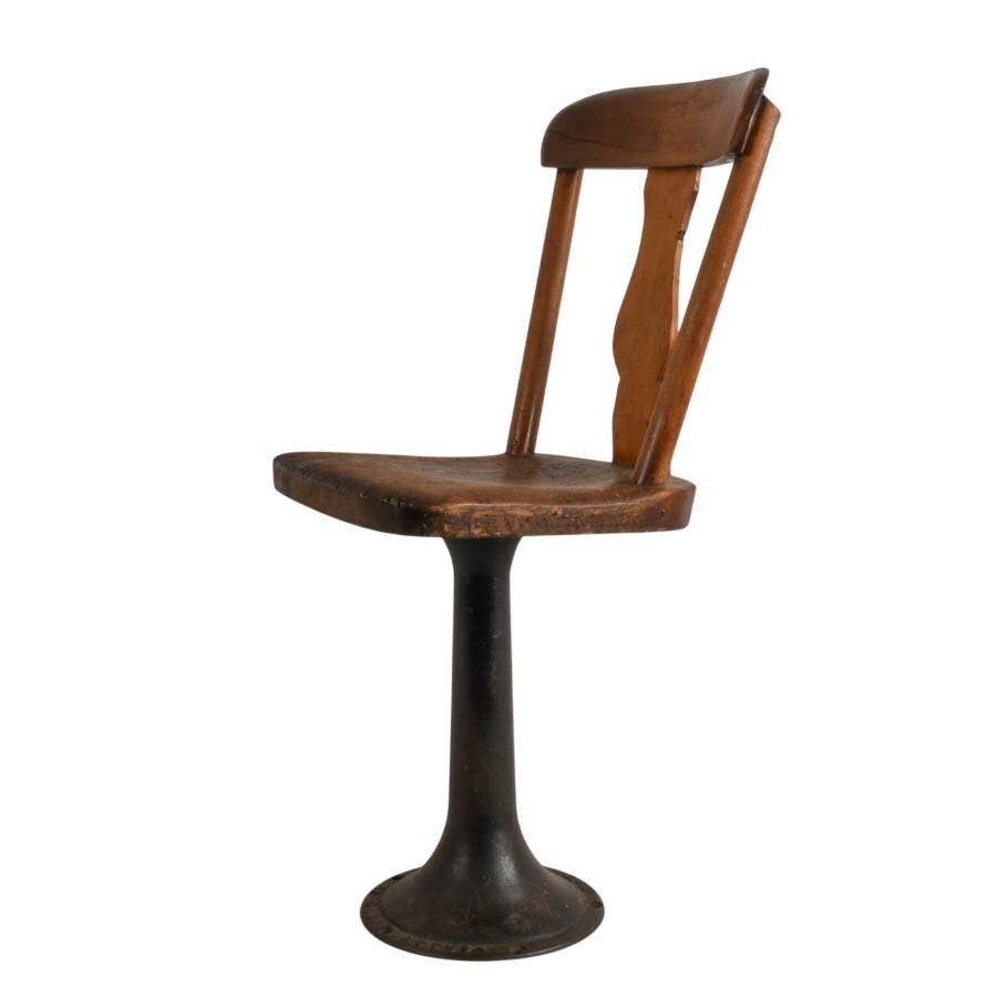 Antique Child's School Chair-6