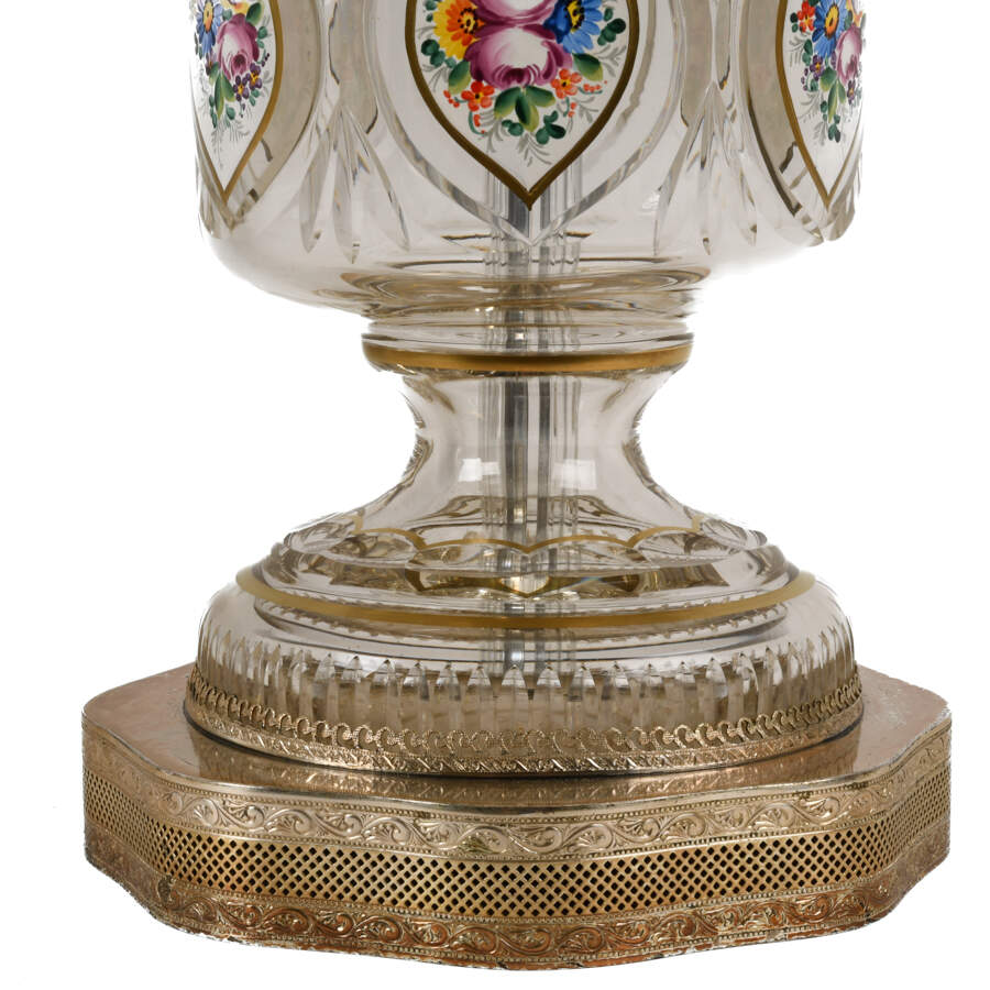 Pair of Italian Hand-Painted Table Lamps-2