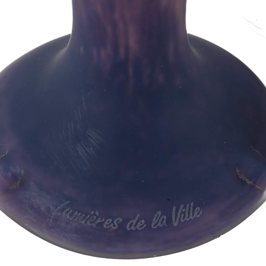 Lumière de la Ville Pink and Purple Table Lamp Base-4