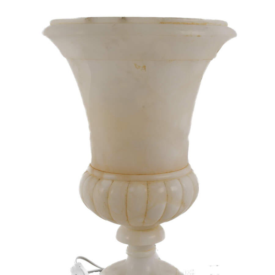 Alabaster Marble Vase Table Lamp-2