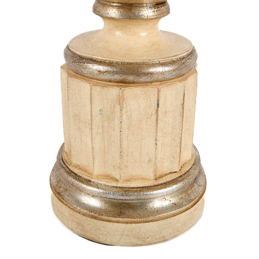 Hollywood Regency-Style Urn Column Table Lamp-6