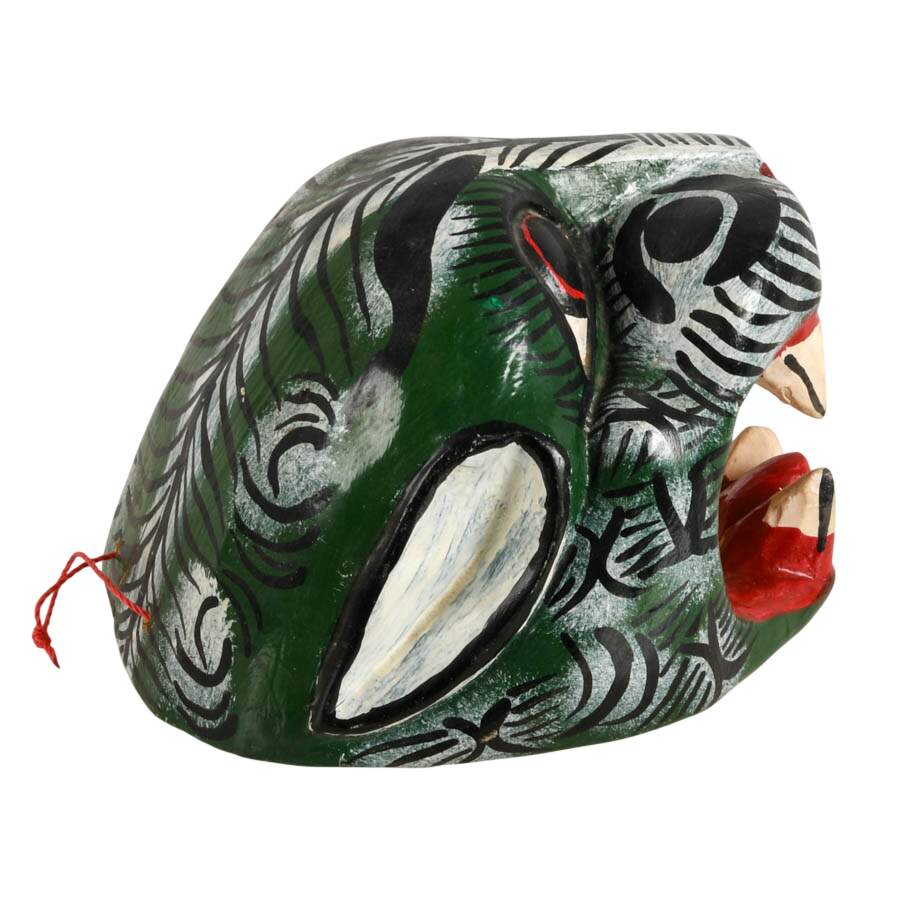 Mexican Folk-Art Jaguar Mask-7