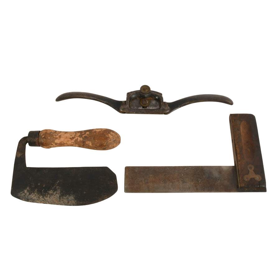 Three-Piece Antique Set of Tools-2