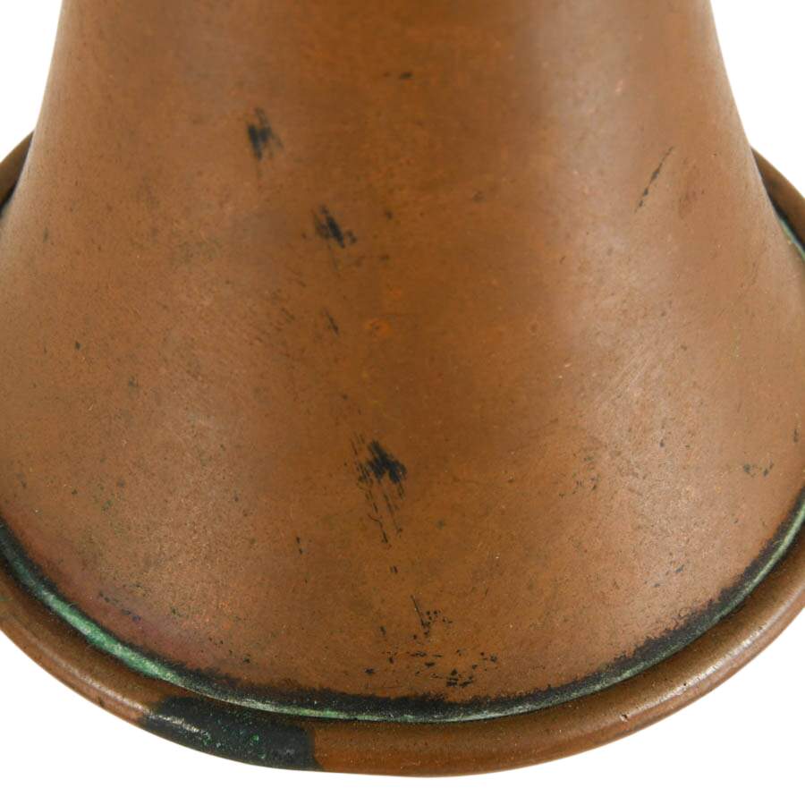 Antique Victorian Brass and Copper Hunting Horn-6