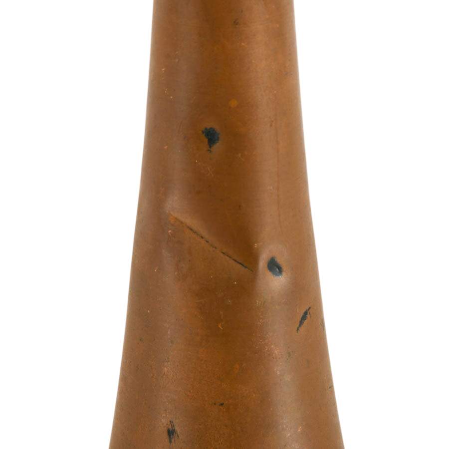 Antique Victorian Brass and Copper Hunting Horn-5