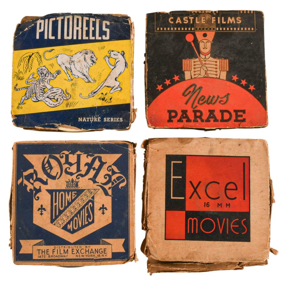 Four Miscellaneous 8mm Film Set-2