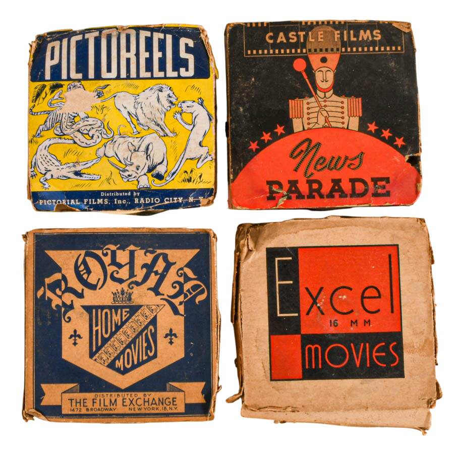 Four Miscellaneous 8mm Film Set-1