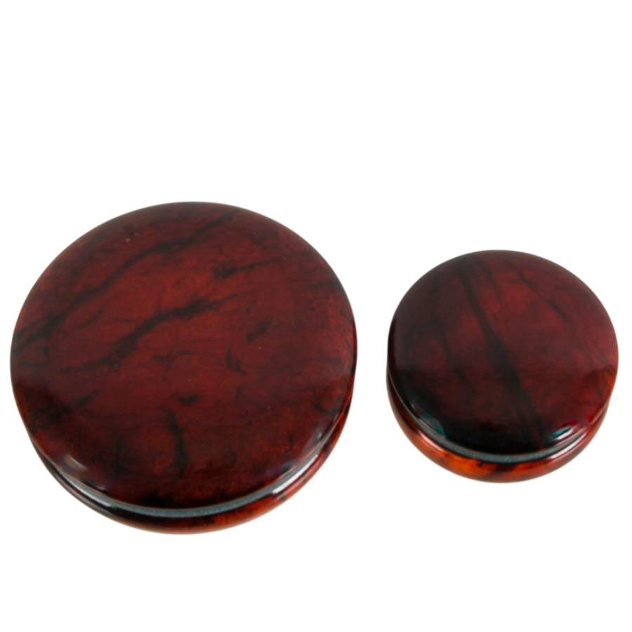 Pair of Genuine Italian Alabaster Jewelry Boxes-3