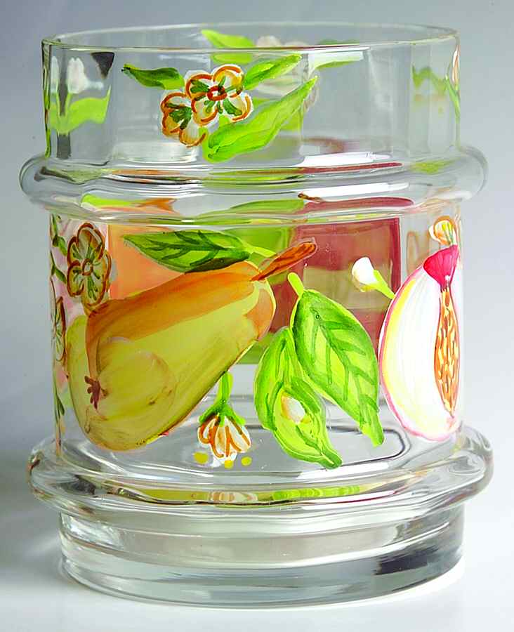 Blossom Breeze (Rim, Stoneware) Glassware Old Fashioned by American Atelier-1