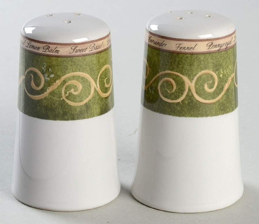 Bouquet Garni Salt & Pepper Set by American Atelier-1
