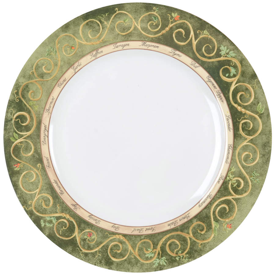 Bouquet Garni Dinner Plate by American Atelier-1