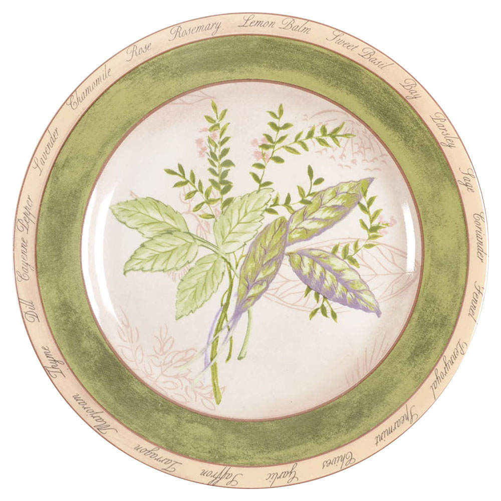 Bouquet Garni Salad/Dessert Plate by American Atelier-1