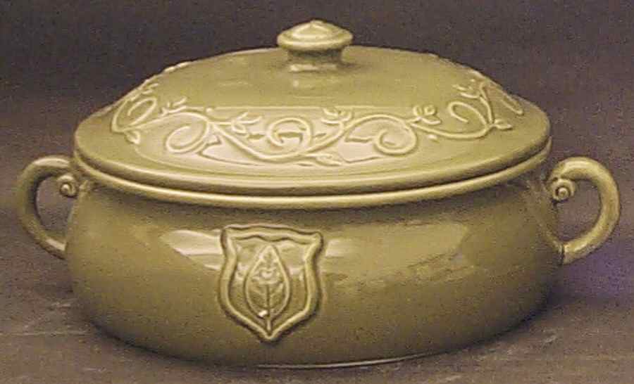 Bouquet Garni 2 Qt Round Covered Casserole by American Atelier-1