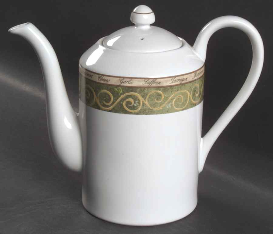 Bouquet Garni Coffee Pot & Lid by American Atelier-1