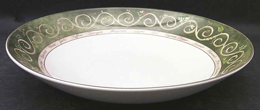 Bouquet Garni 14" Pasta Serving Bowl by American Atelier-1