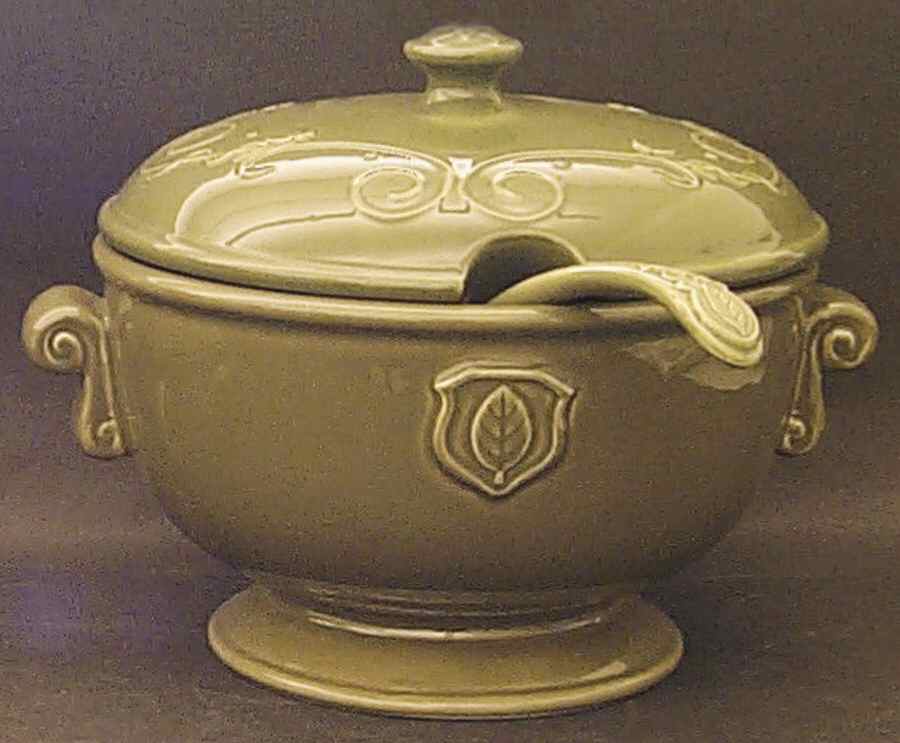 Bouquet Garni Tureen & Lid w/Ladle by American Atelier-1