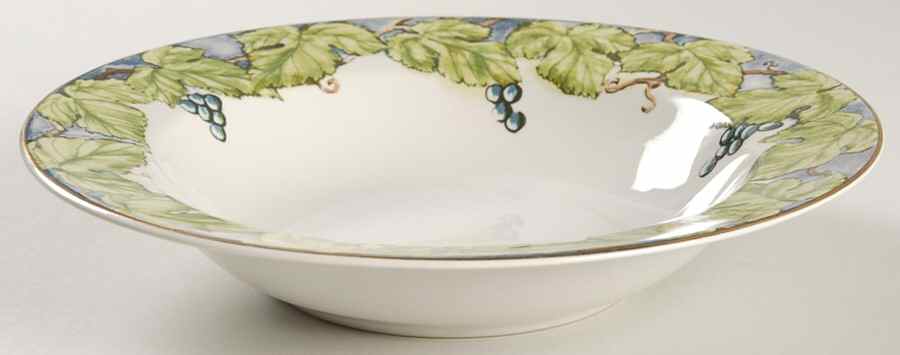Bordeaux Large Rim Soup Bowl by American Atelier-1