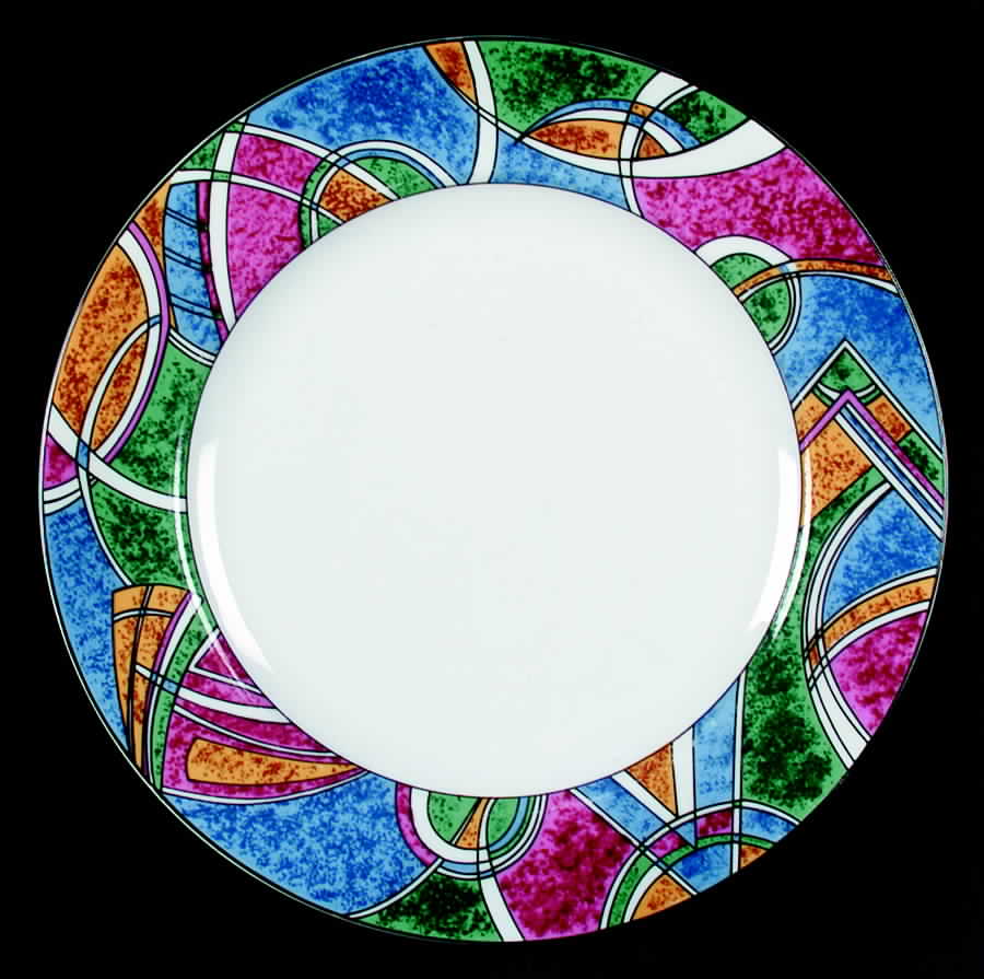 Fantasy Dinner Plate by American Atelier-1