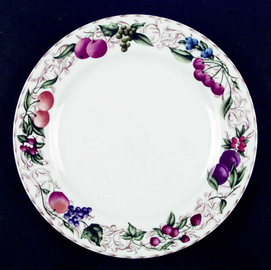 Florentine Fruit Dinner Plate by American Atelier-1