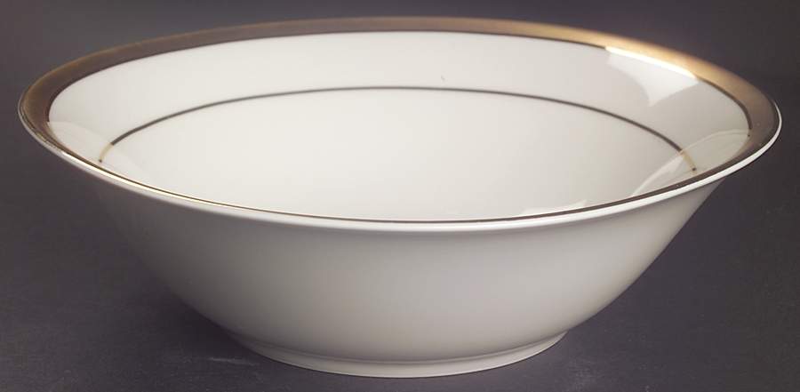 Florentine Gold Scroll 9" Round Vegetable Bowl by American Atelier-1