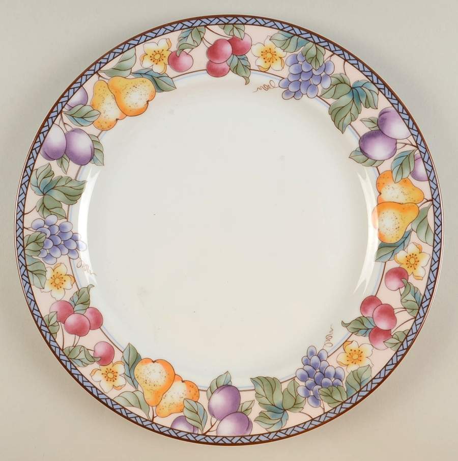 Fruit N' Flowers 12" Chop Plate (Round Platter) by American Atelier-1