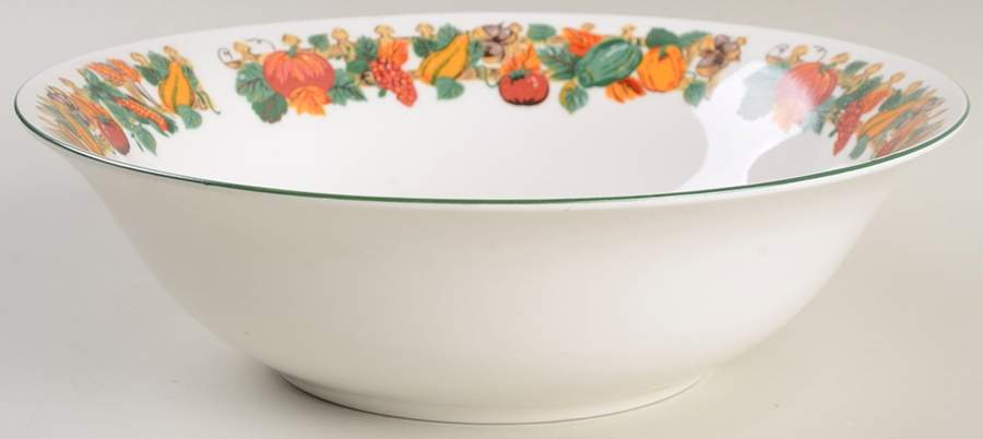 Pilgrims Harvest 9" Round Vegetable Bowl by American Atelier-1