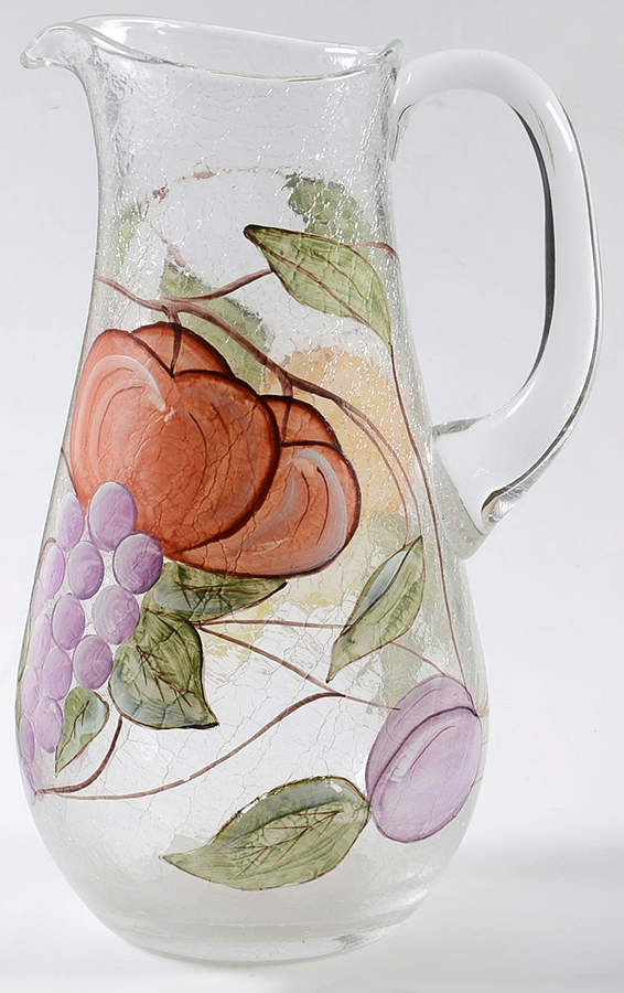 Pompeii Fruit 64 Oz Glassware Pitcher by American Atelier-1