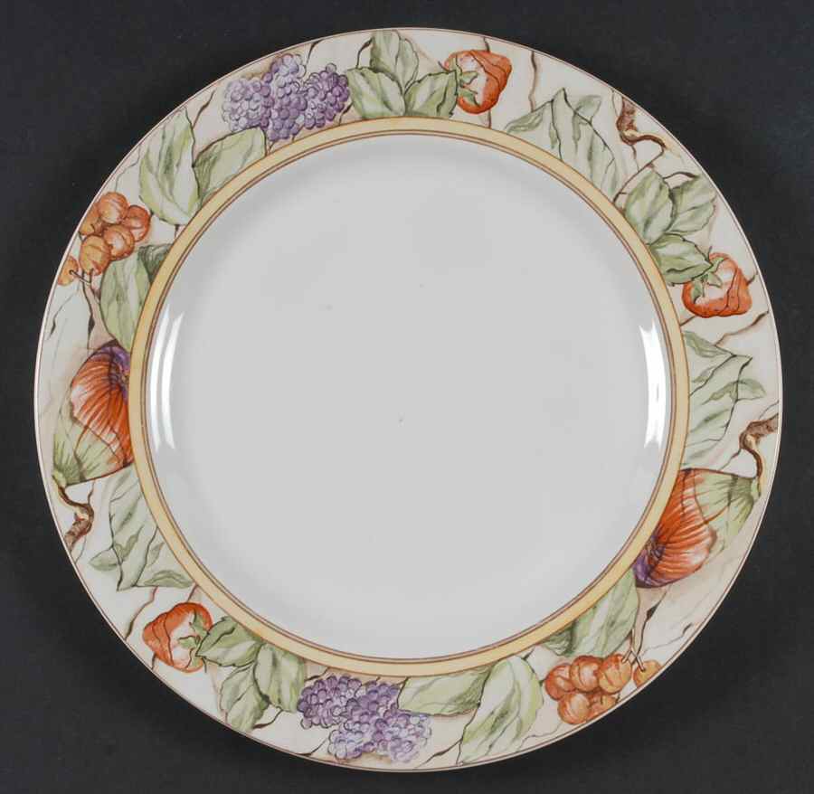 Pompeii Fruit 12" Chop Plate (Round Platter) by American Atelier-1