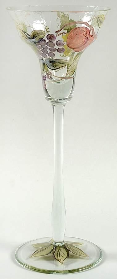 Pompeii Fruit Tall Candlestick by American Atelier-1