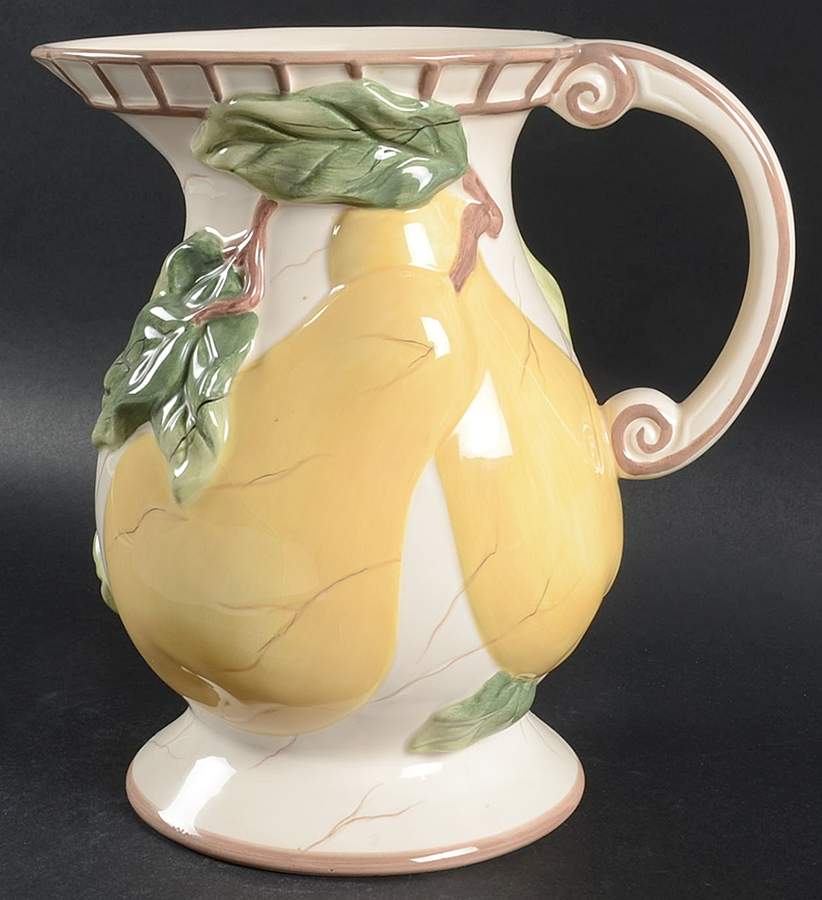 Pompeii Fruit 84 Oz Pitcher by American Atelier-1