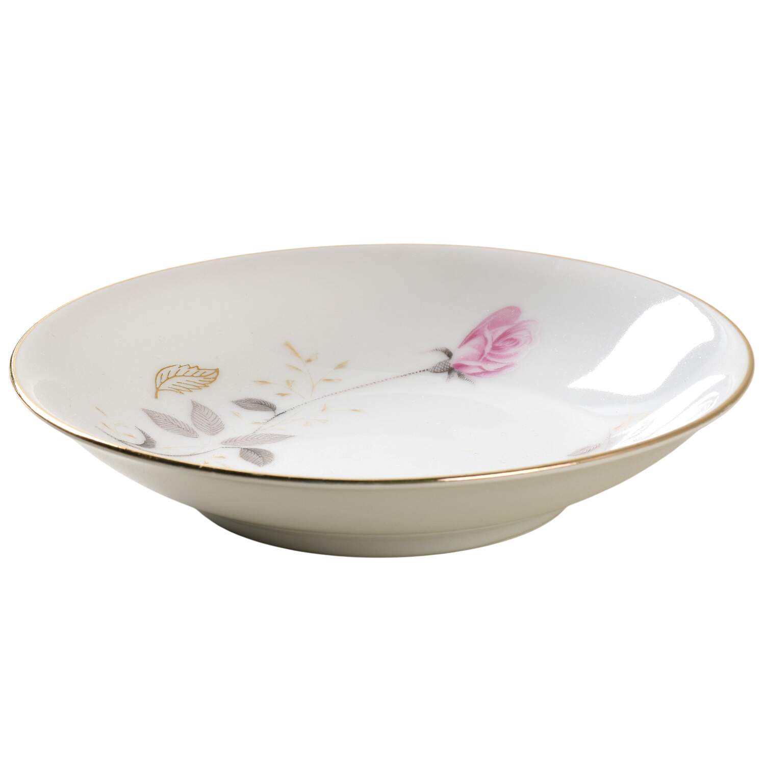 Flamingo Rose Fruit/Dessert (Sauce) Bowl by Abalone-1