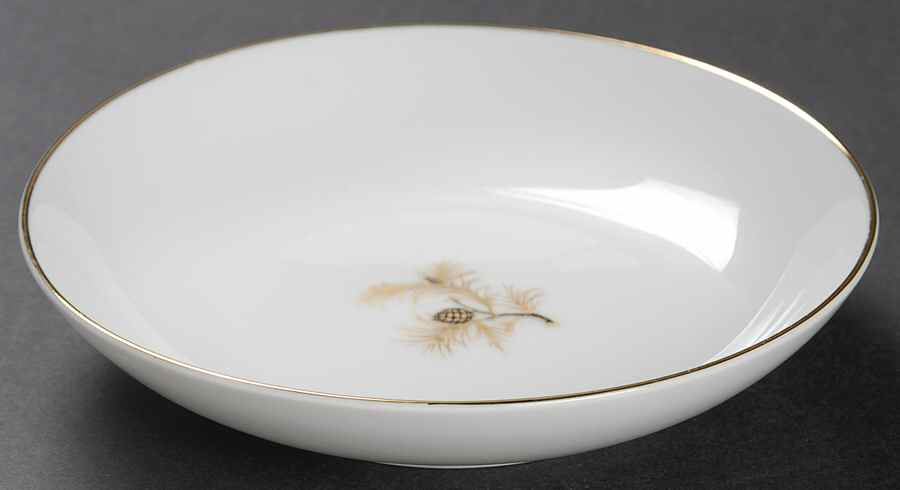 Golden Pine Fruit/Dessert (Sauce) Bowl by ACI-1